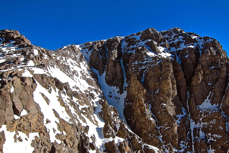 mountain range in morocco, Jebel Toubkal